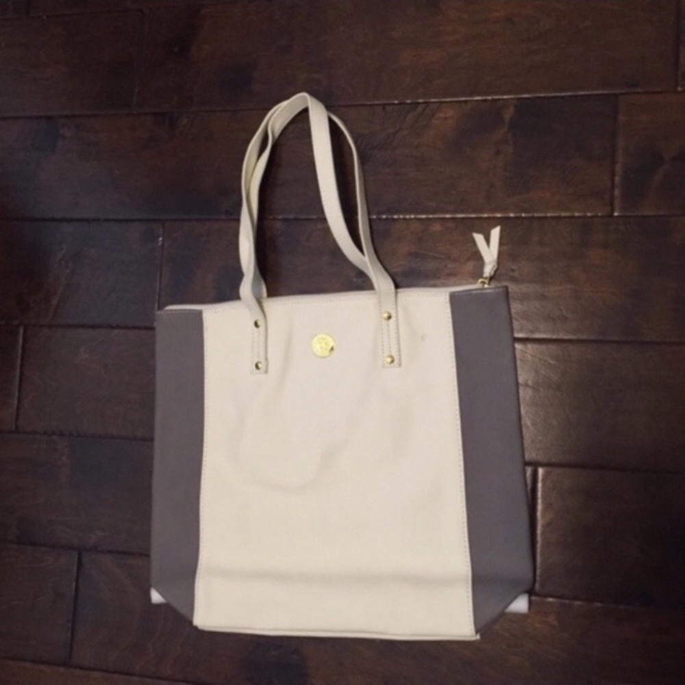 set of six genuine Leather Joy Mangano Tote bags - Picture 6 of 8